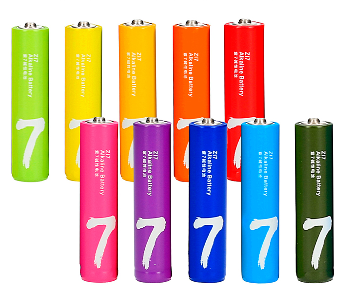 Батарейки Xiaomi ZMI Rainbow Zi7 AAA LR03 10 шт