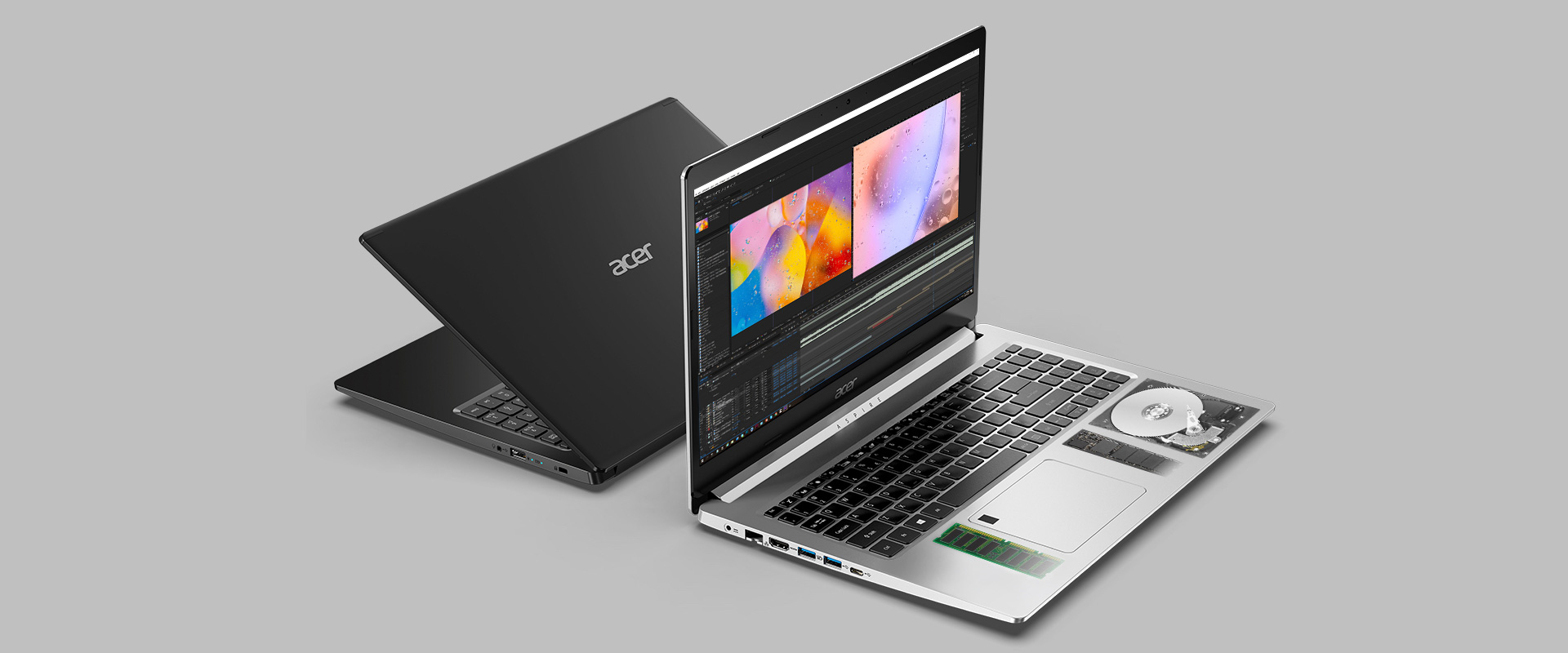 Ноутбук Acer Aspire 5 A515-56-543Q (NX.A1HEU.00K) Pure Silver