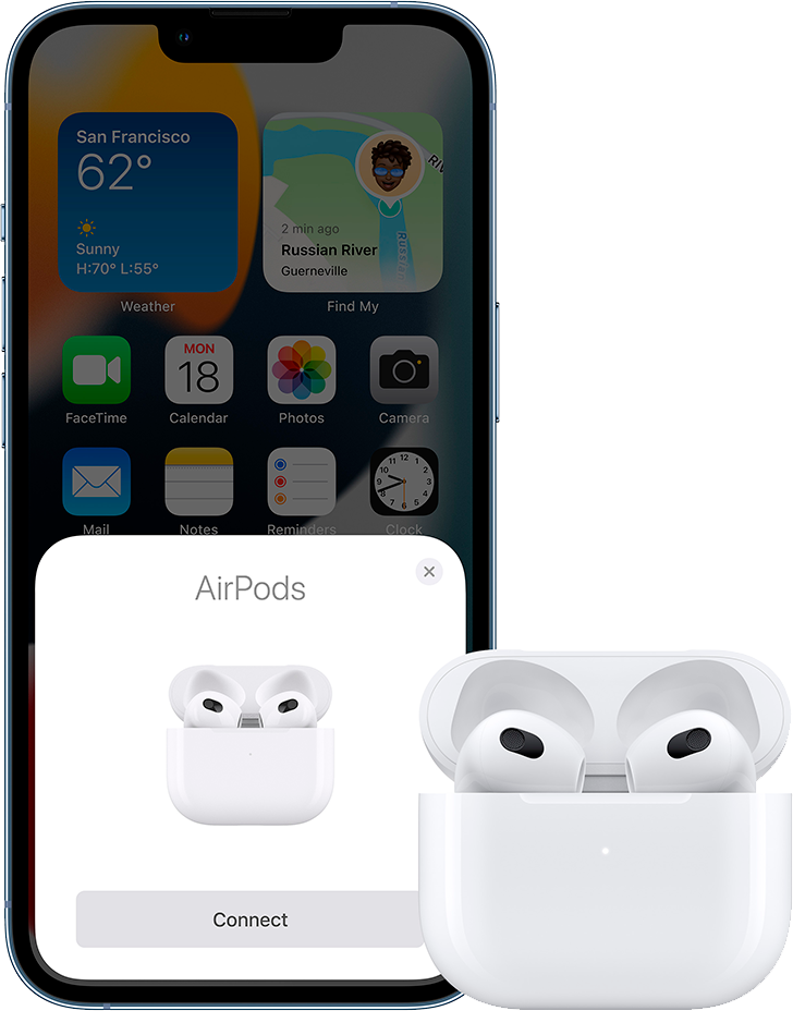 Наушники Apple AirPods with Lightning Charging Case 2022 (3-е