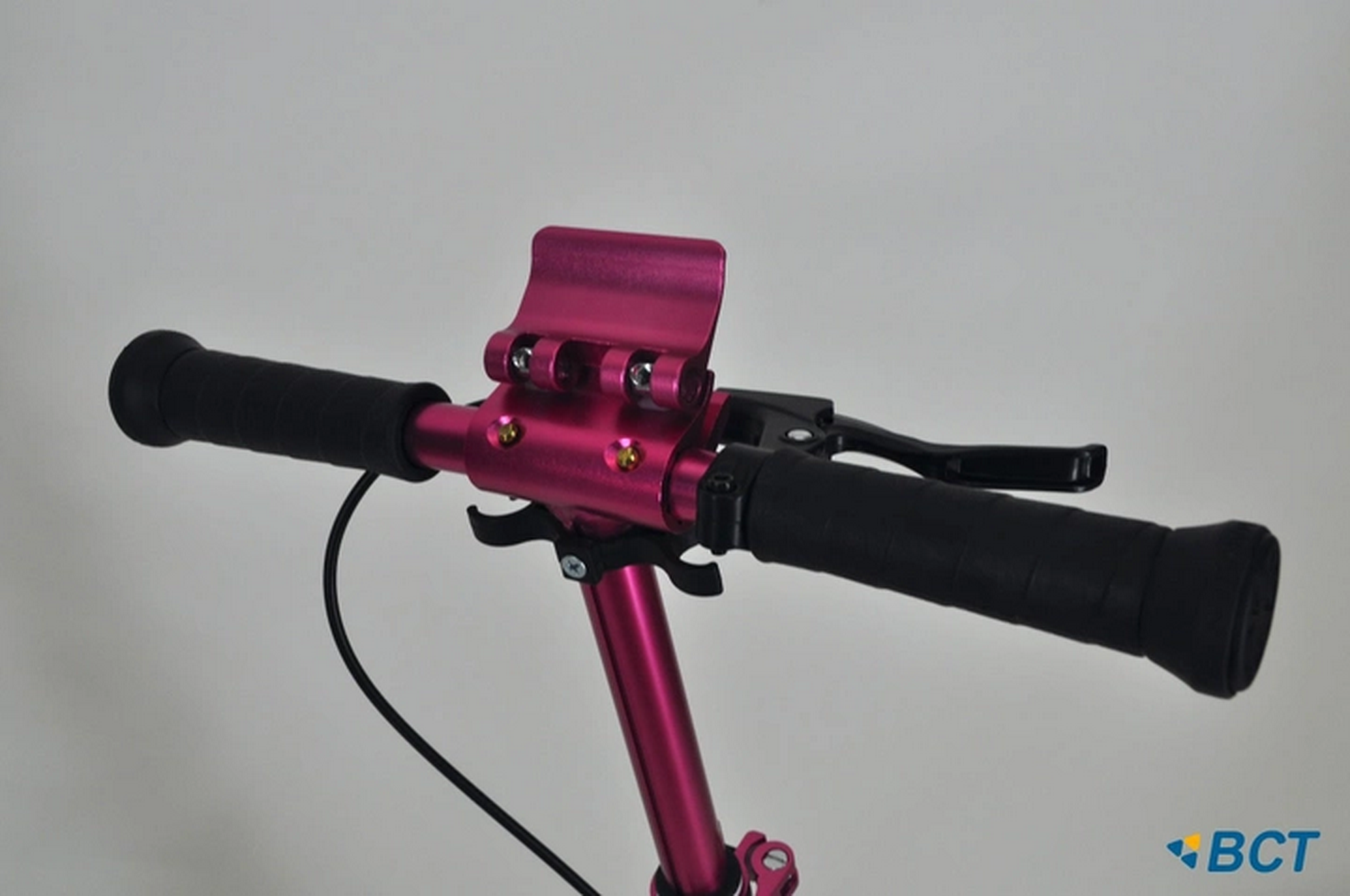 a picture of scooters