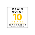 10 лет гарантии на сливной насос