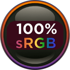 icon 100% sRGB