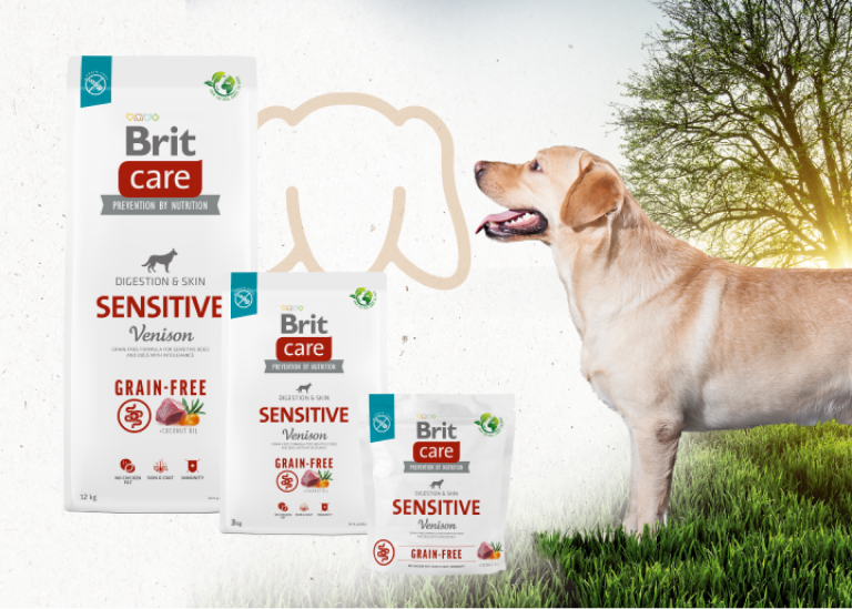 Корм для собак з чутливим травленням Brit Care Dog Grain-free Sensitive ...