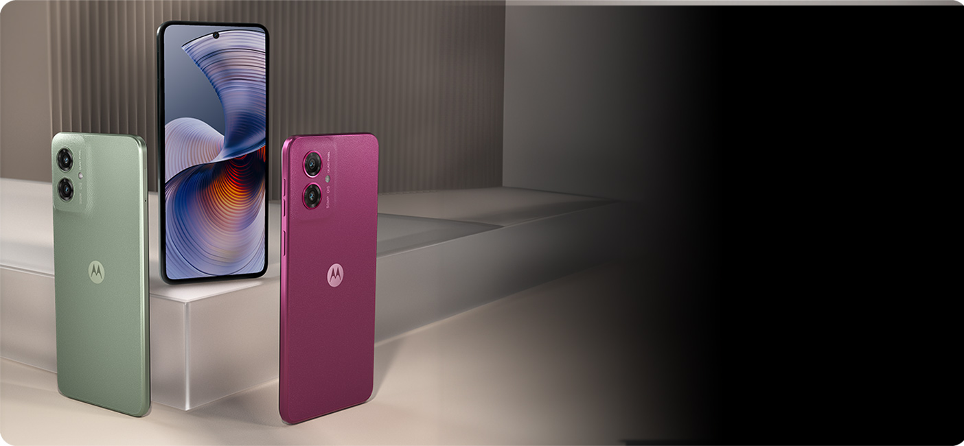 Motorola G55 8 в трьох кольорах