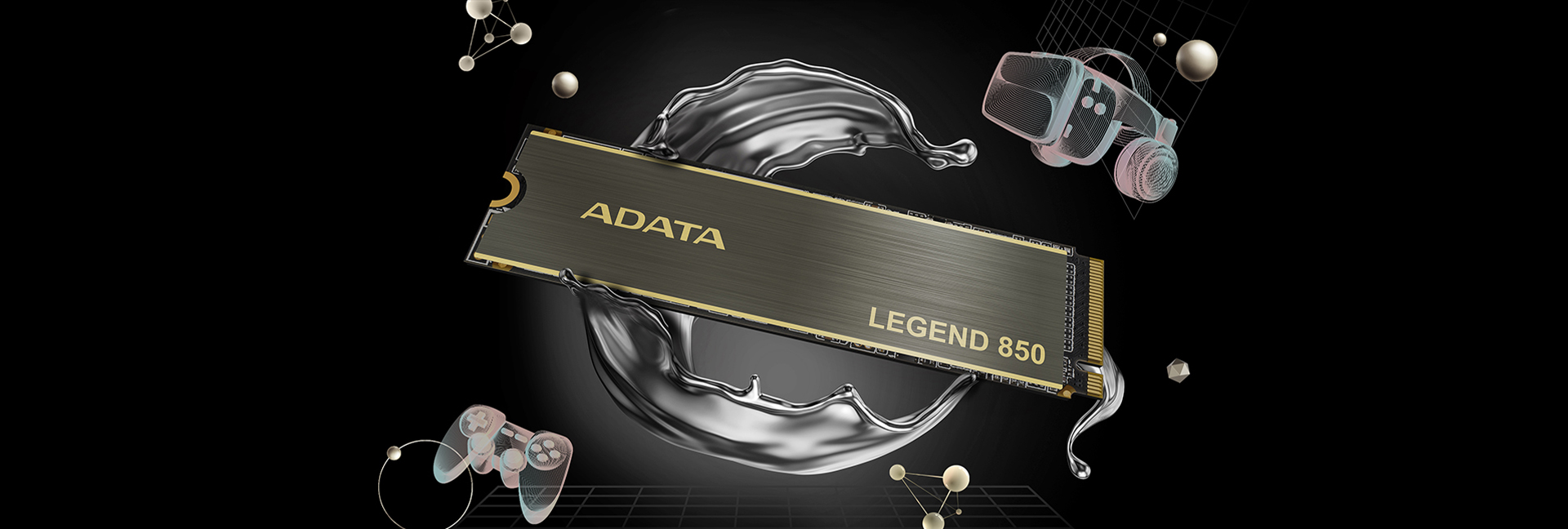 SSD диск ADATA LEGEND 850 2TB M.2 2280 PCIe Gen4x4 3D NAND (ALEG