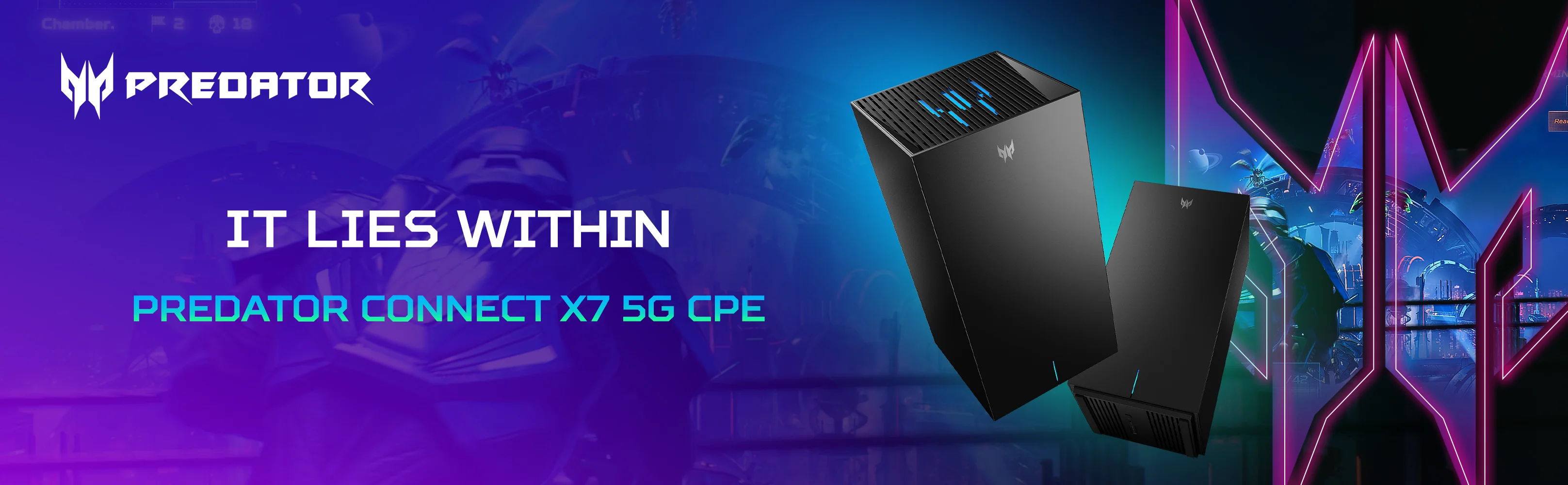 It Lies Within. Predator Connect T7 Wi-Fi 7 Mesh
