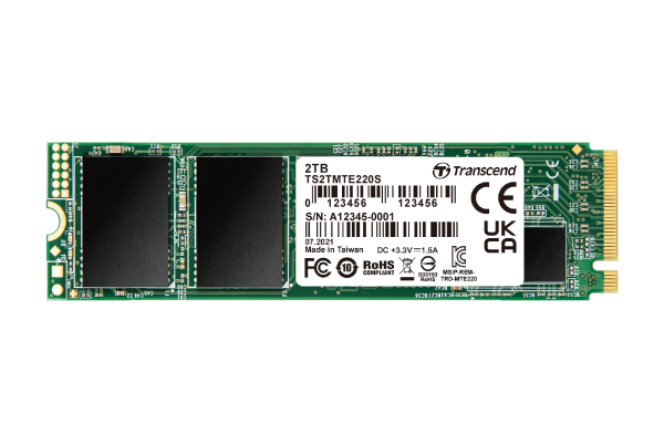 Transcend TS512GMTE220S 512GB SSD 3個セット Transcend PCIe M.2 SSD NVMe 1.3準拠 Gen3 ×4 3D NAND