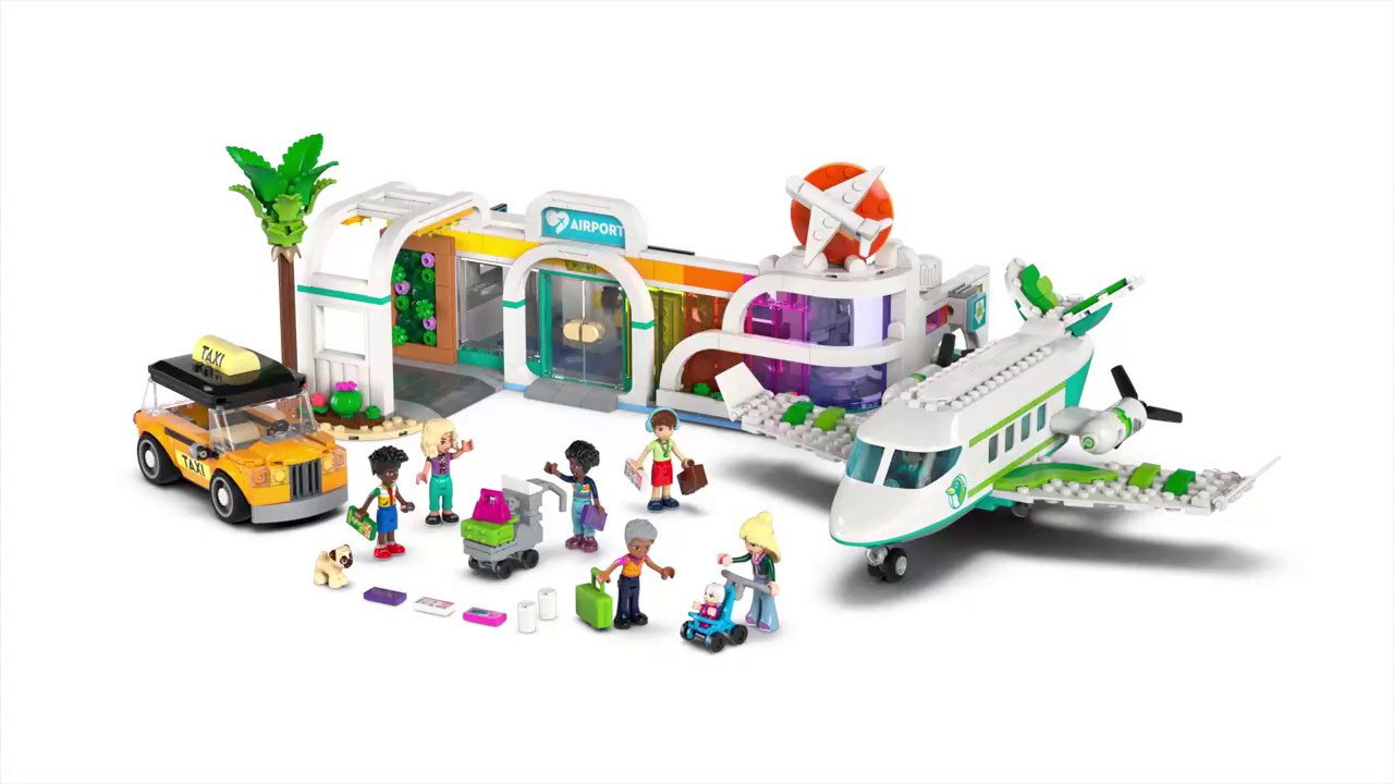 Конструктор LEGO Friends Хартлейк-Сити. Аэропорт и самолет 958