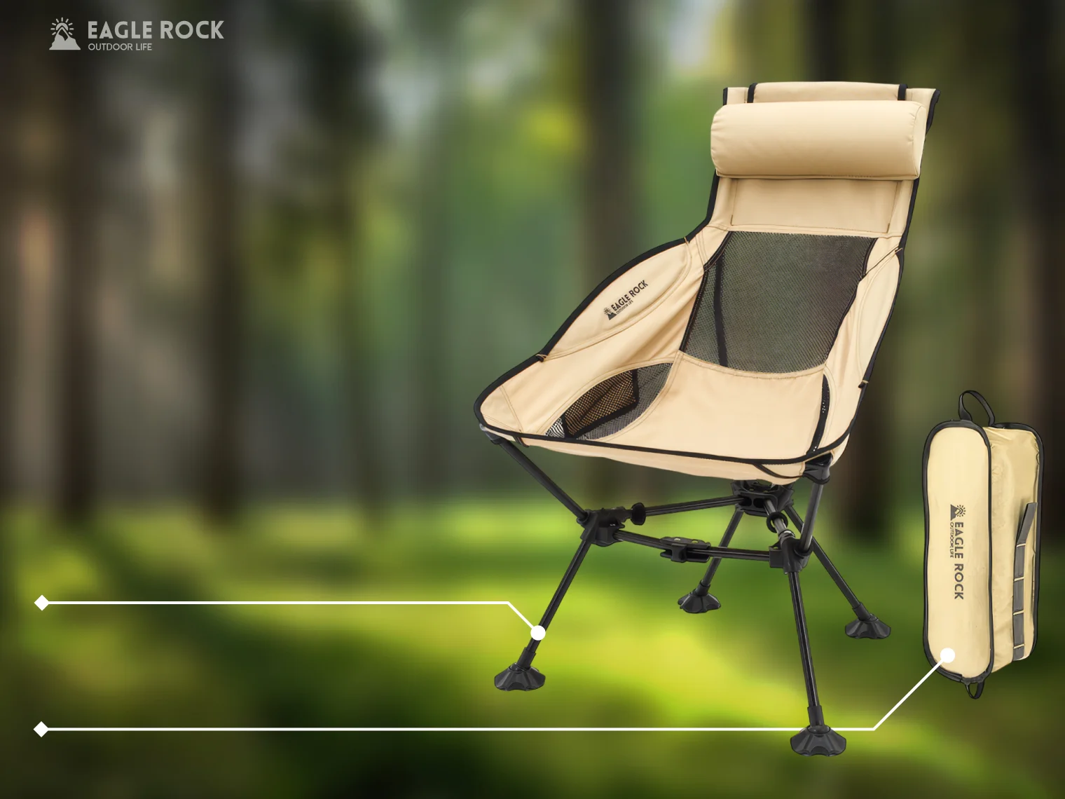 Eagle Rock Moon Chair