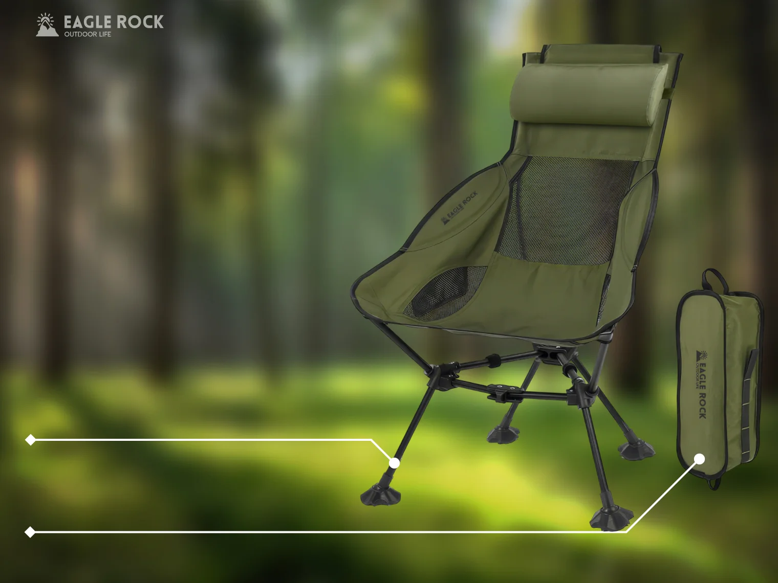 Eagle Rock Moon Chair