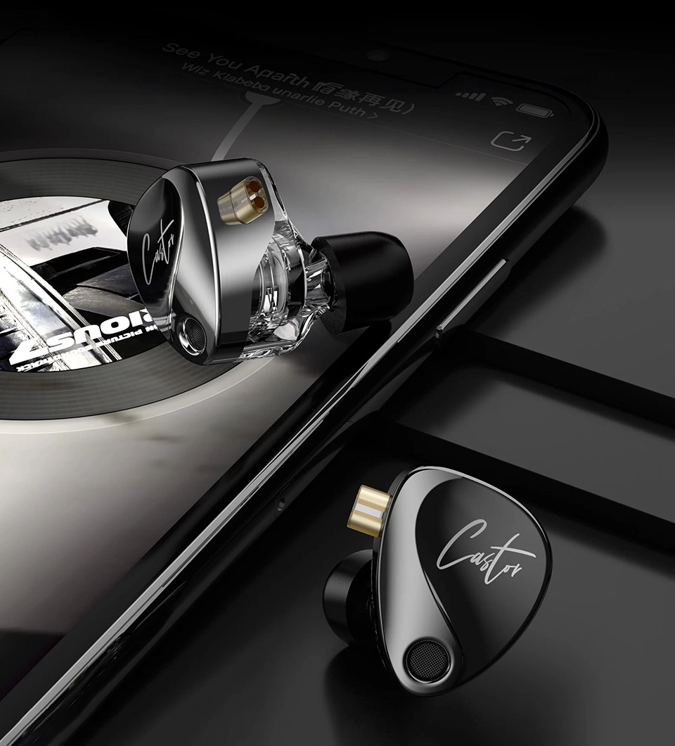 Навушники Knowledge Zenith Castor (Harman Bass) Mic Black