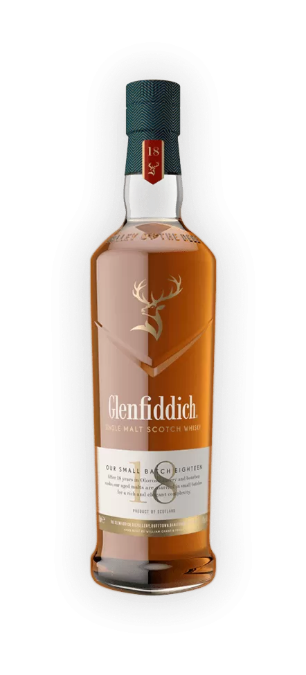 Виски Glenfiddich 18 лет выдержки 0.7 л 40% в подарочной упаковке