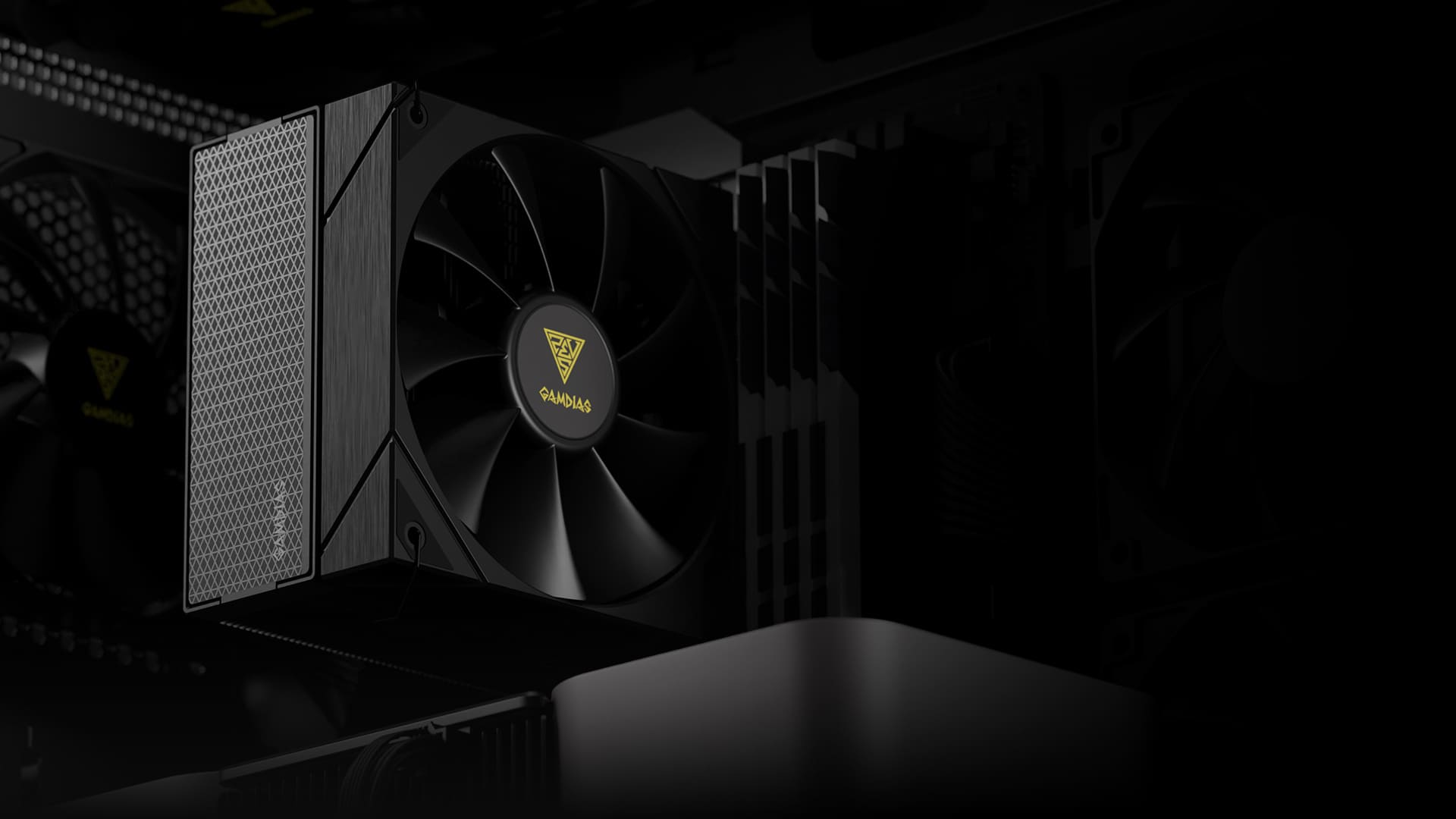 Повітряне охолодження для ПК GAMDIAS BOREAS E2-410 CPU Air Cooler