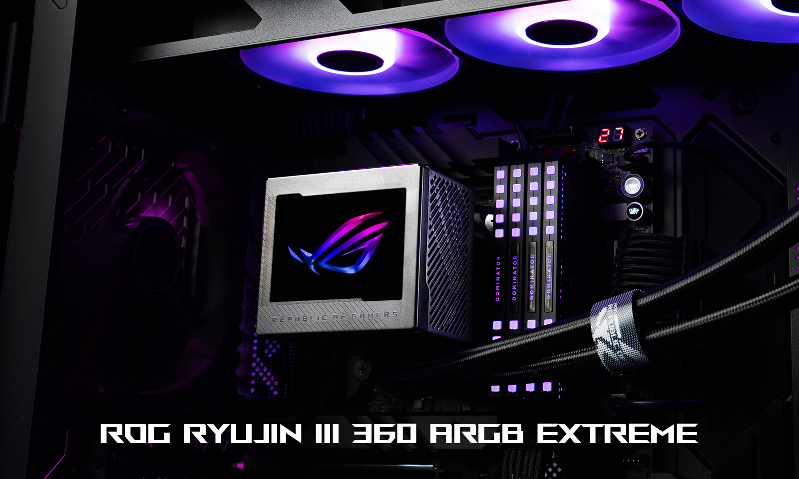 Система водяного охлаждения ASUS ROG Ryujin III 360 ARGB Extreme