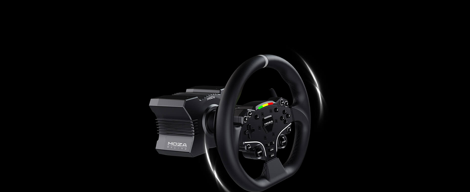 Руль и педали MOZA R5 Racing Bundle for PC, 22кн., подв. педали SR