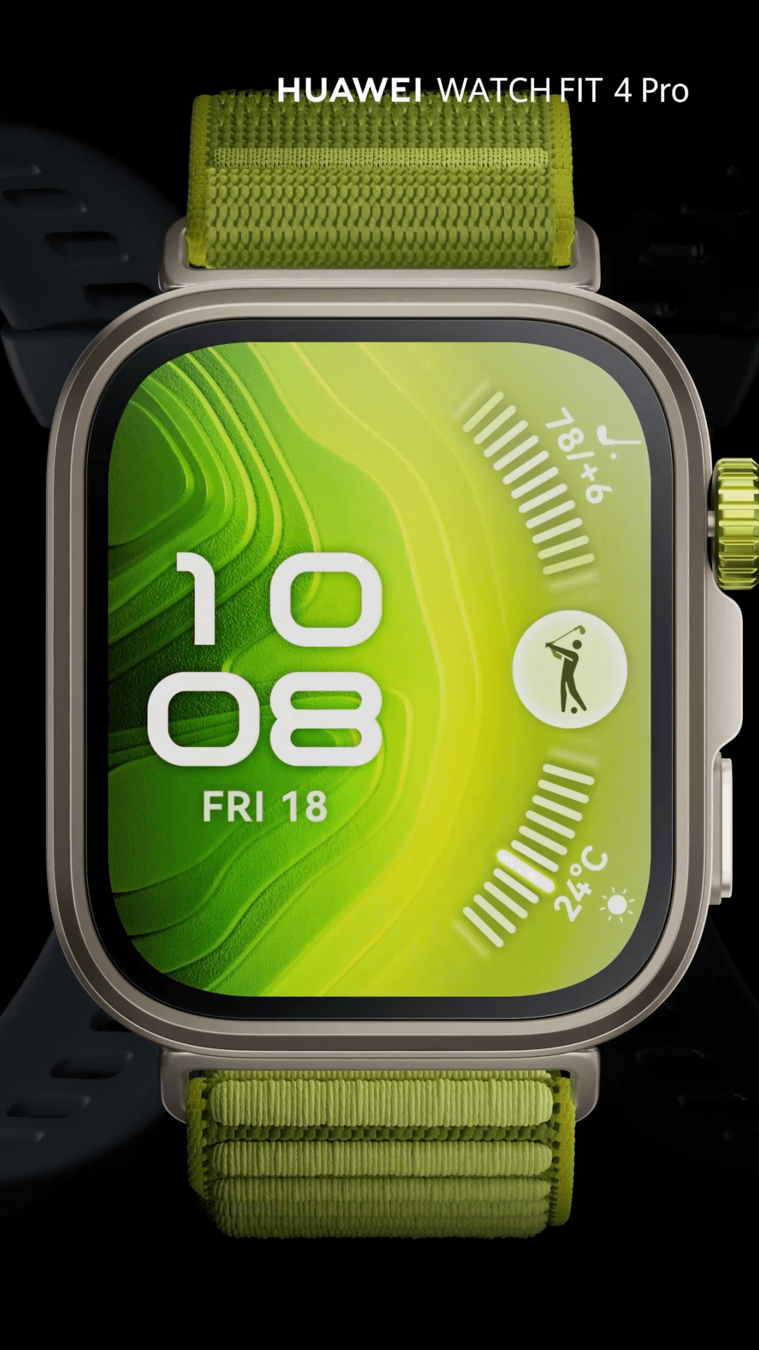 Смарт-часы Huawei Watch Fit 4 Pro Green (55020EYN) – фото, отзывы