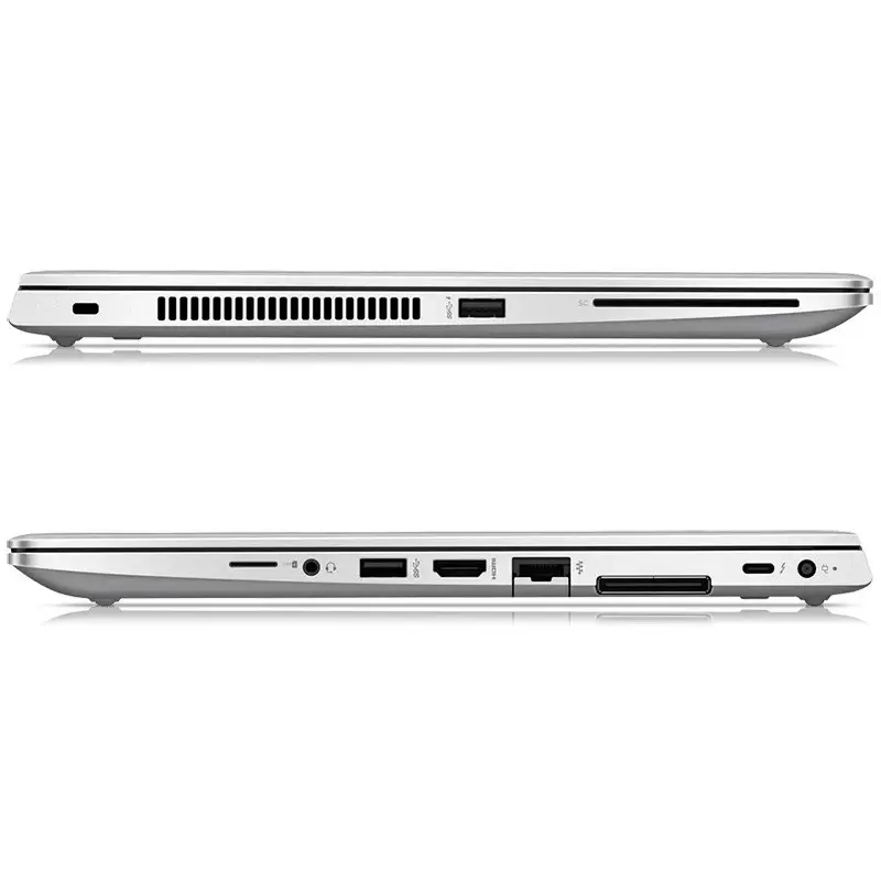 Боковая панель HP EliteBook 840 G6 с разъемами USB, HDMI и Ethernet