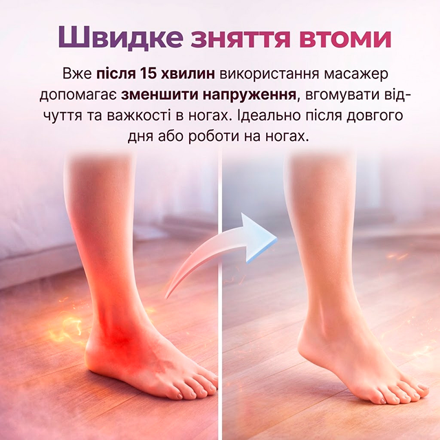 Швидке зняття втоми