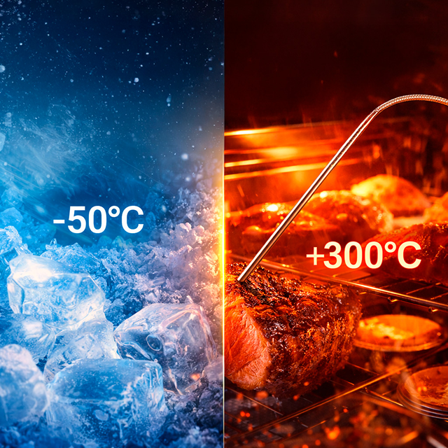 Діапазон від -50°C до +300°C