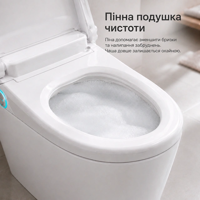 Пенная подушка чистоты