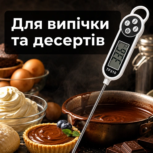 Измерение температуры выпечки и десертов