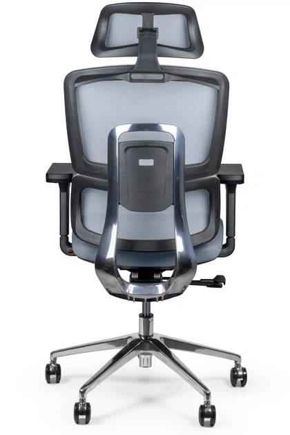 Ергономічне комп'ютерне крісло Barsky ECO Grey G-16 slider - ракурс 4