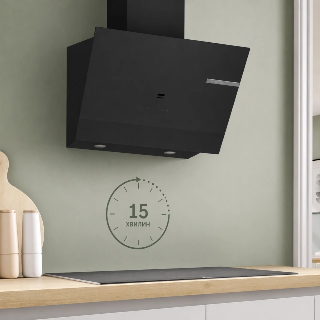 Функция таймера вытяжки Bosch DWK67PJ60T
