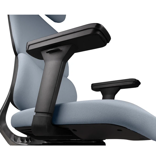 Детальний вигляд регульованих 4D підлокітників крісла Barsky ECO Grey G-14 slider