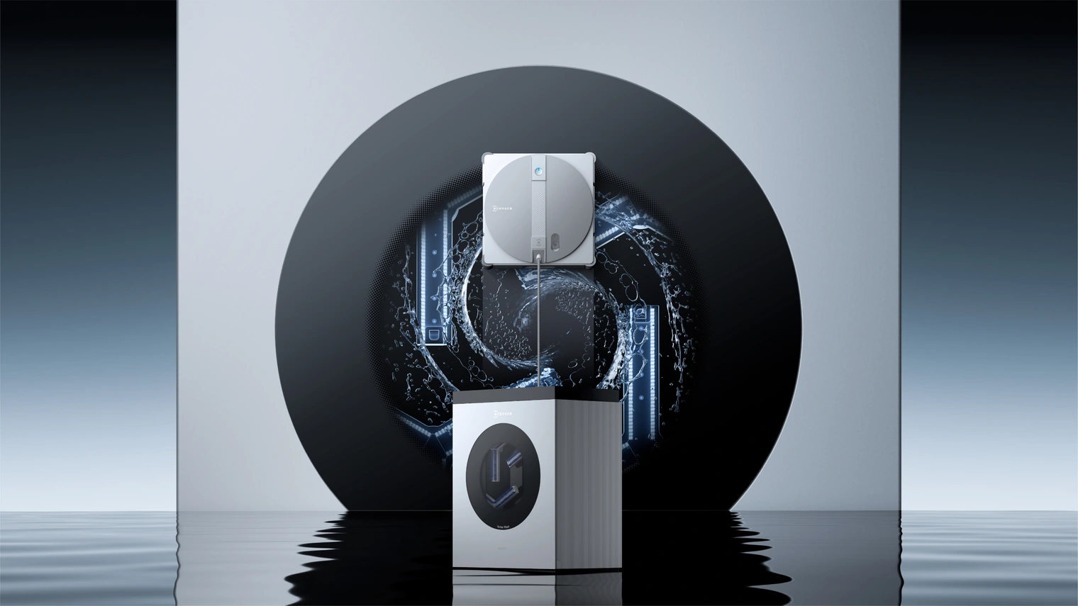 Робот для мытья окон Ecovacs WINBOT W3 OMNI со станцией