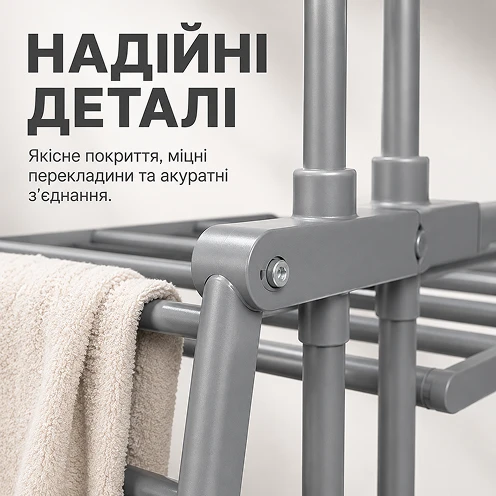Надійні міцні деталі та з'єднання сушарки