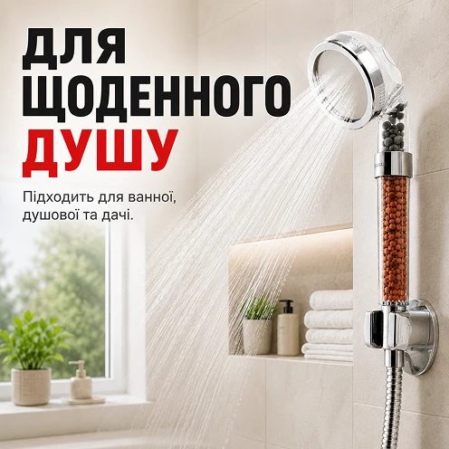 Использование лейки в ванной, душевой кабине или на даче