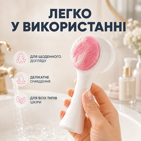 Універсальне щоденне використання для будь-якого типу шкіри