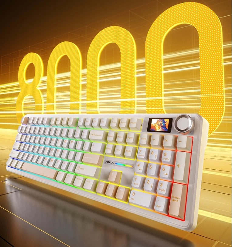 Акумулятор 8000 mAh клавіатури AULA F108 Pro