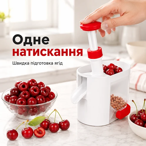 Быстрое удаление косточек одним простым нажатием