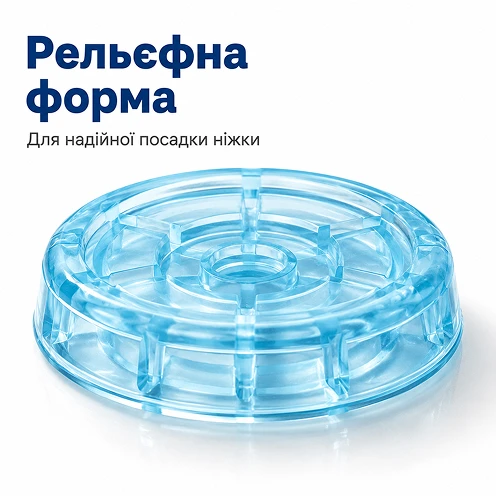 Продуманная рельефная форма подставки для надежной посадки техники