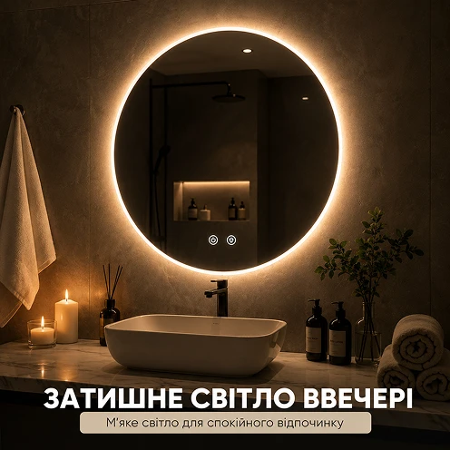 М'яке затишне вечірнє підсвічування для розслаблення