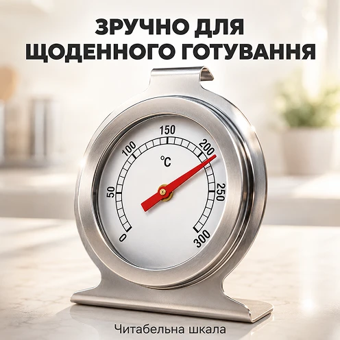 Велика та чітка читабельна шкала вимірювання