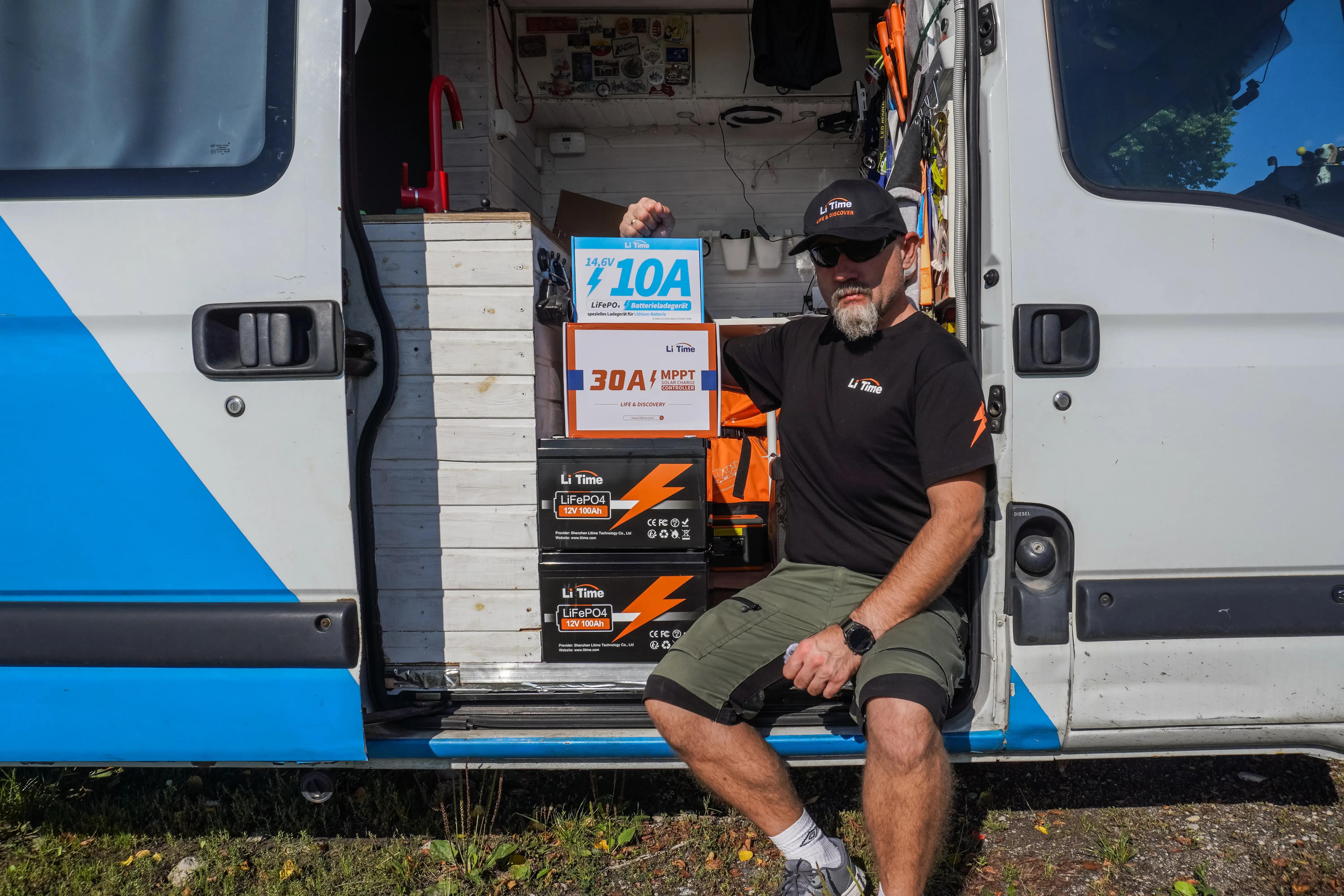 Довговічний акумулятор LiTime LiFePO4 12V 100Ah на 4000+ циклів розряду