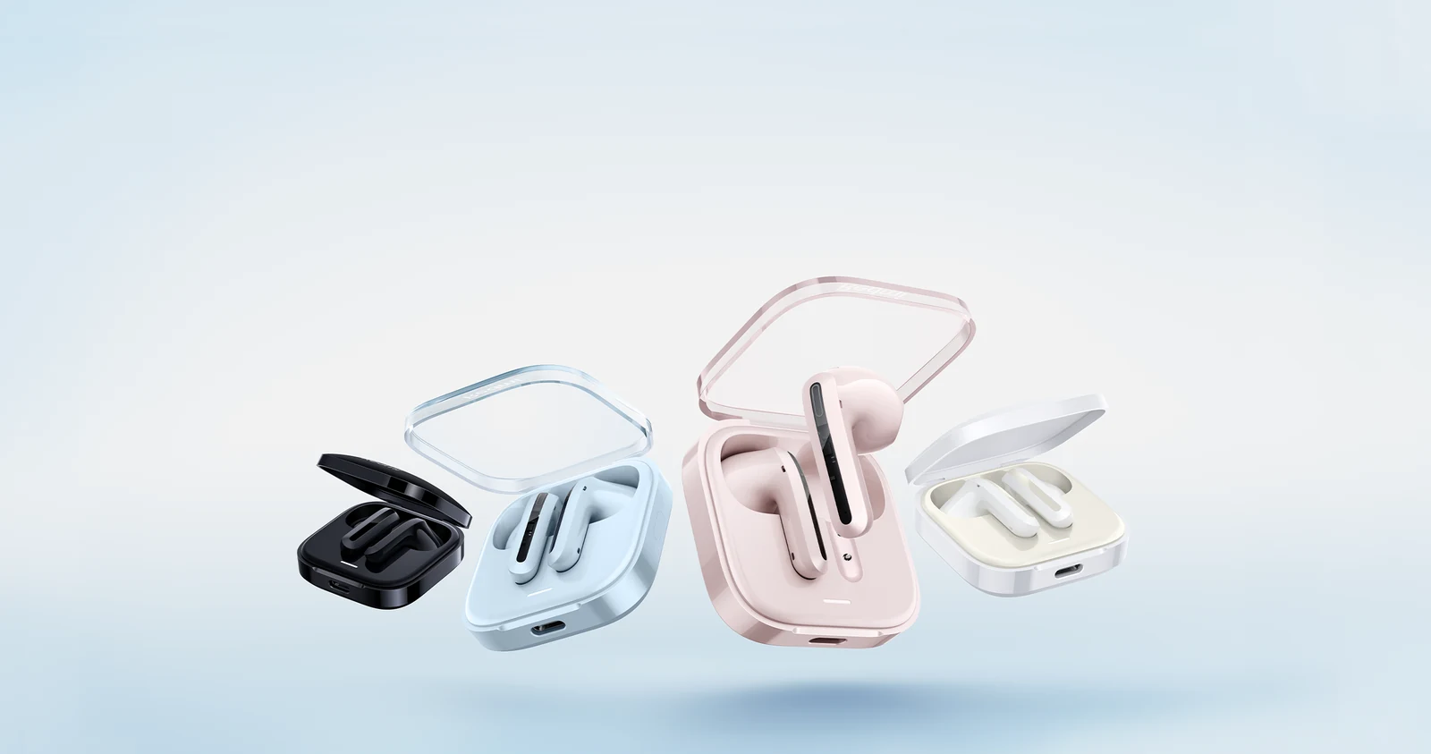 Xiaomi Redmi Buds 6 Active у чотирьох кольорах