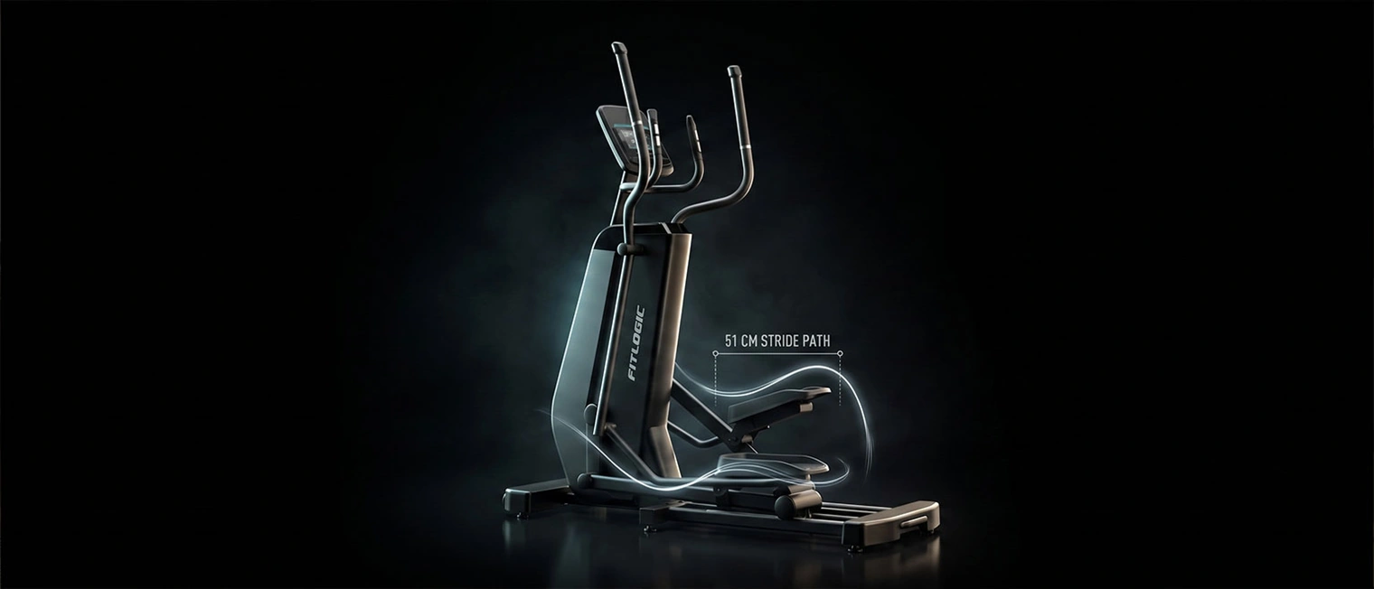 Орбітрек FitLogic CT2601T з довжиною кроку 51&nbsp;см