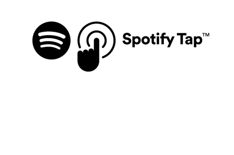 Логотип функции Spotify Tap