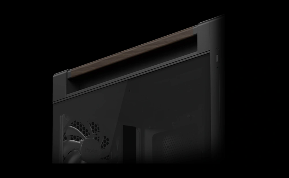 Деревянные ручки корпуса ProArt PA602 Wood Edition
