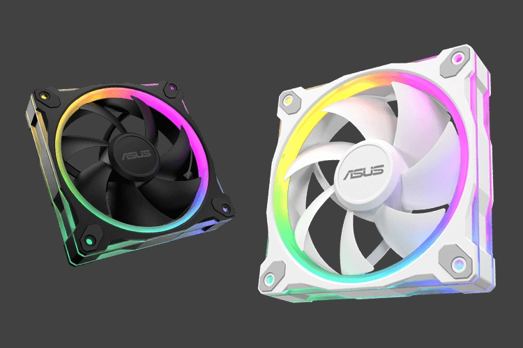 Стандартные лопасти вентилятора ASUS Prime MR120 ARGB, цветовые варианты