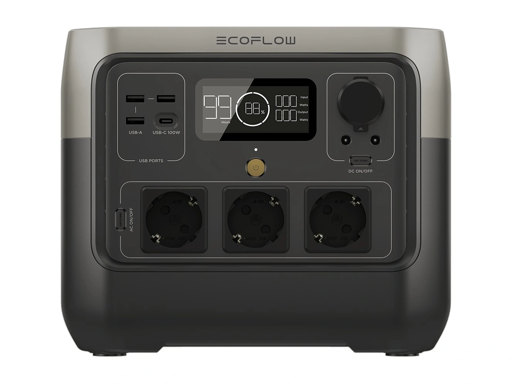 Зарядна станція EcoFlow RIVER 2 Pro із розетками 230 В