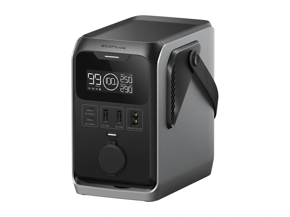 Зарядная станция EcoFlow TRAIL 300 DC с портами USB-C и USB-A