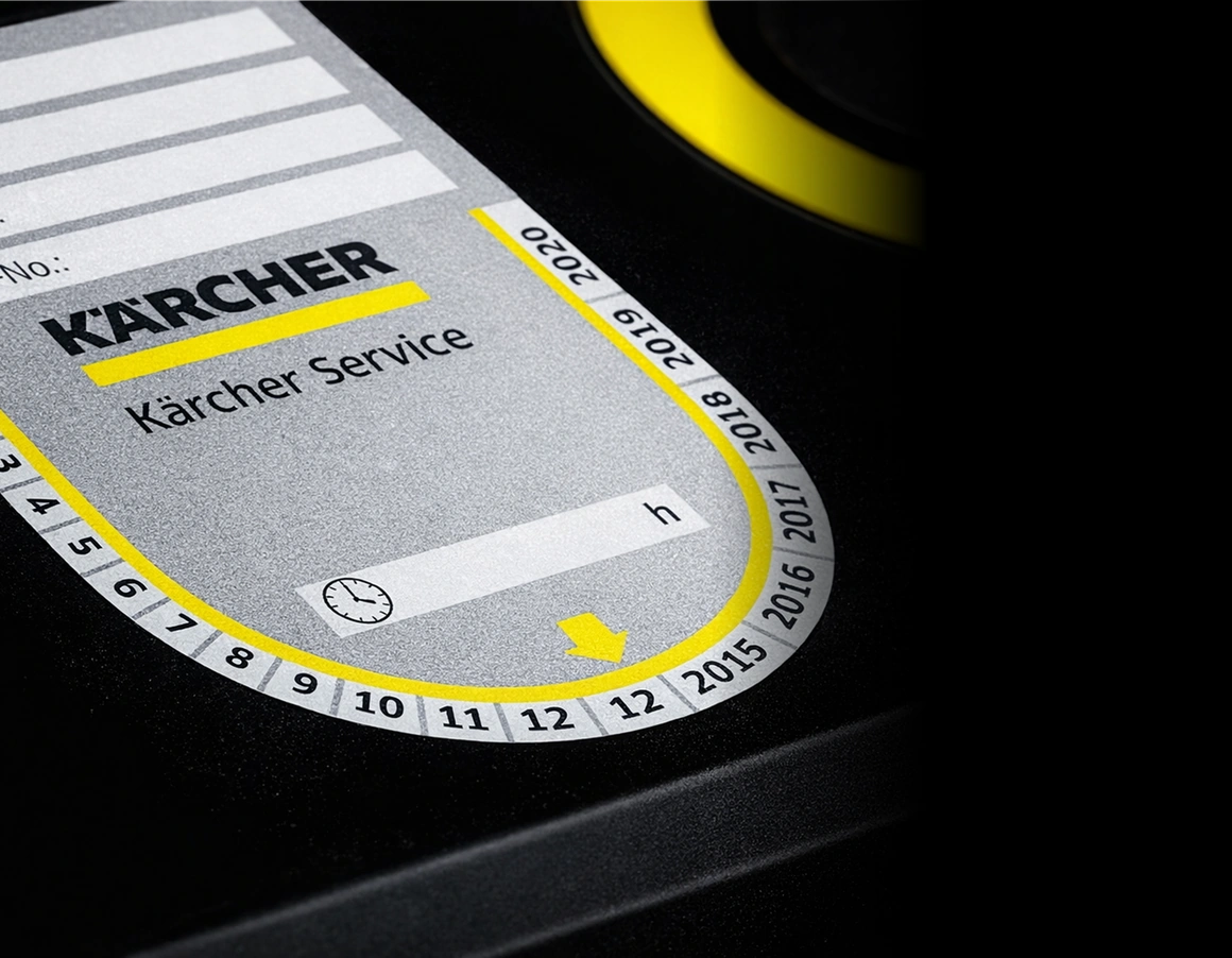 Сервисная наклейка Kärcher Service