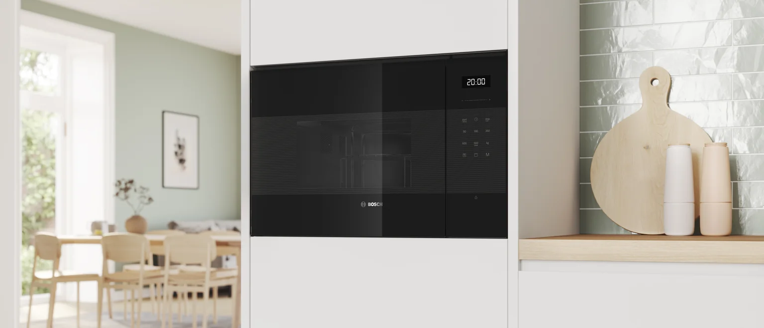 Вбудовувана мікрохвильова піч із грилем Bosch BEL554MB2, Серія 6