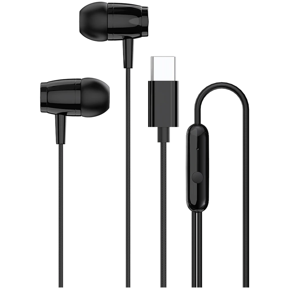 Дротові навушники Canyon SEP-5 Type-C Black