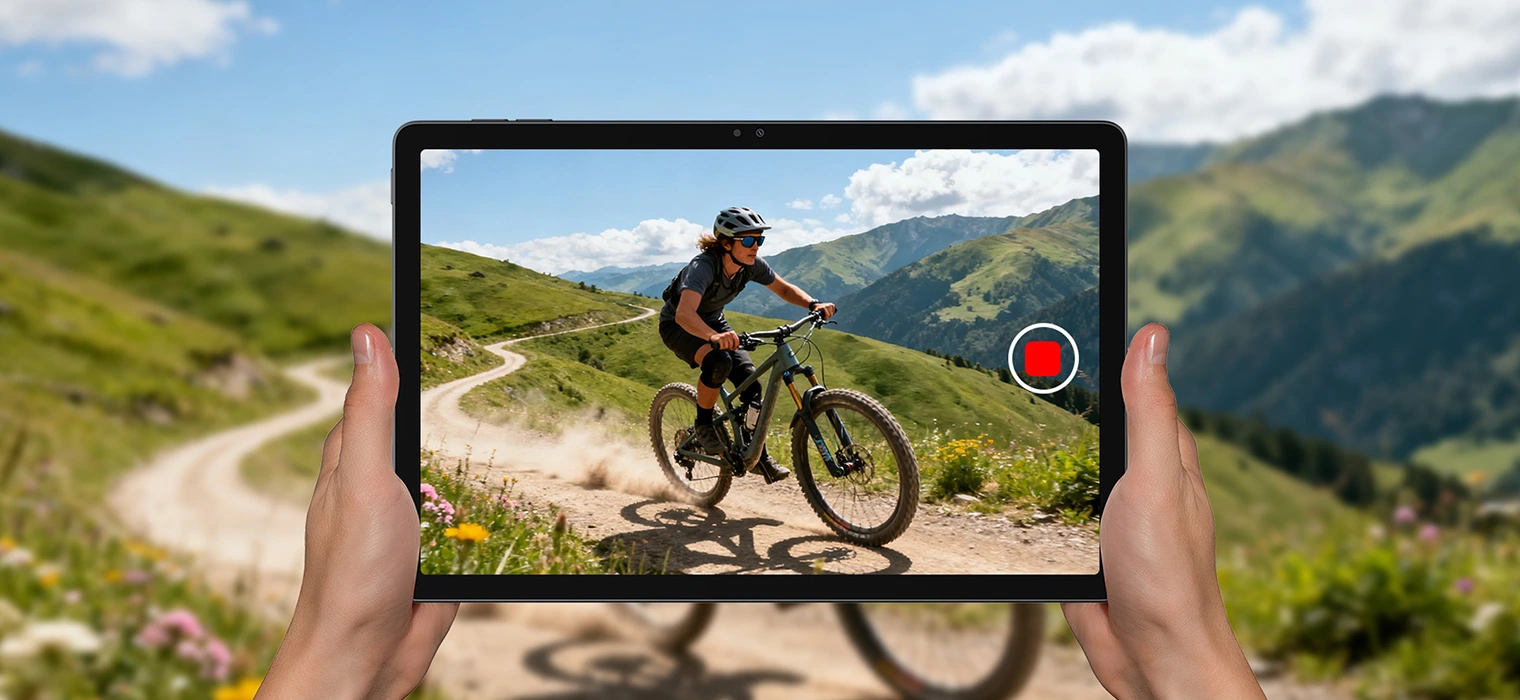 Видеосъёмка в формате 1080p FHD на планшете ZENO 10