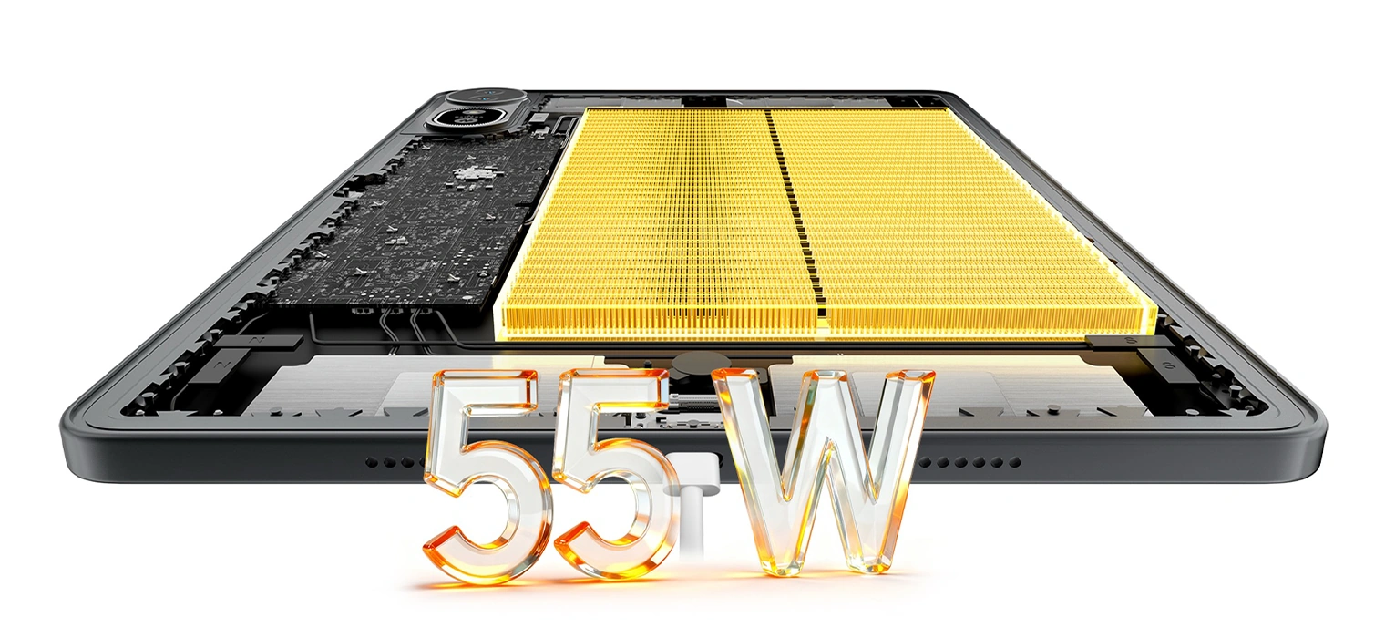 Акумулятор планшета Blackview MEGA 12 і швидка зарядка 55 Вт
